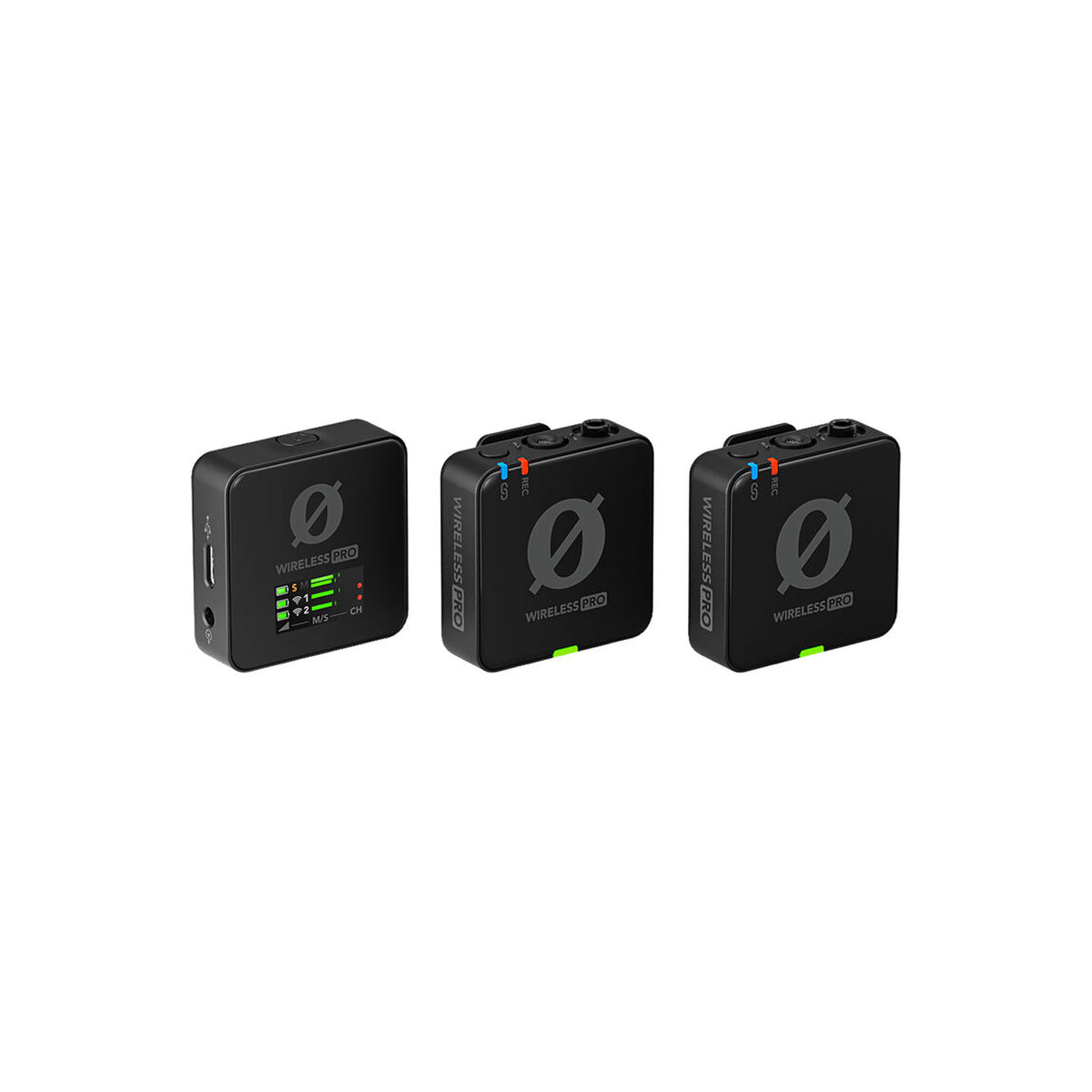RODE Wireless PRO 2-Person Clip-On Wireless Microphone System/Recorder with Lavaliers (2.4 GHz)