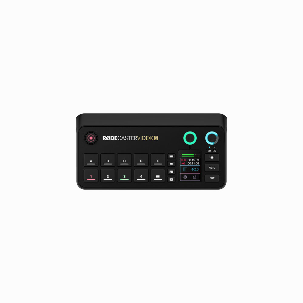 Rode RODECaster Video S All-In-One Video and Audio Production Console