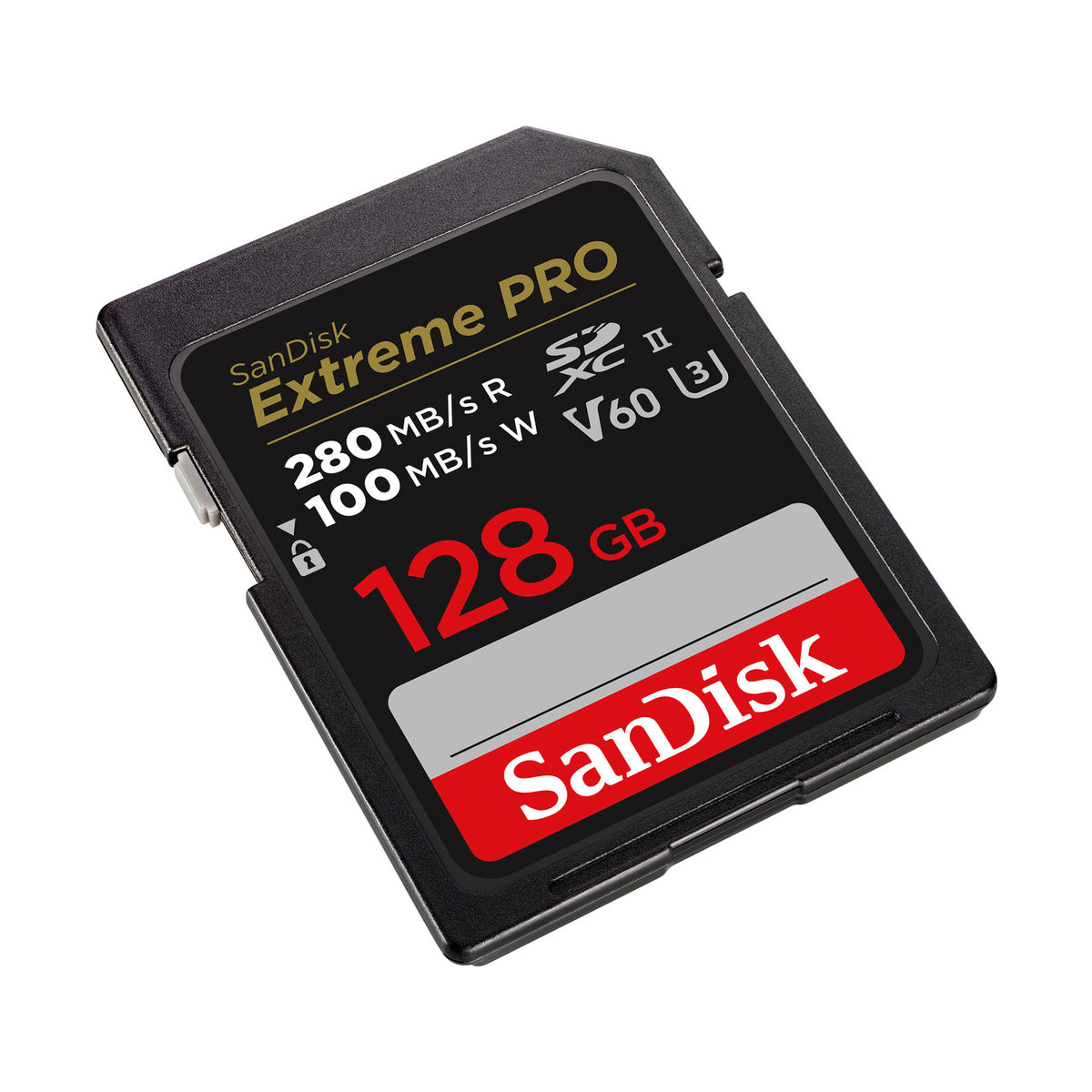 SanDisk Extreme PRO 128GB SDXC UHS-II V60 Memory Card – 280MB/s