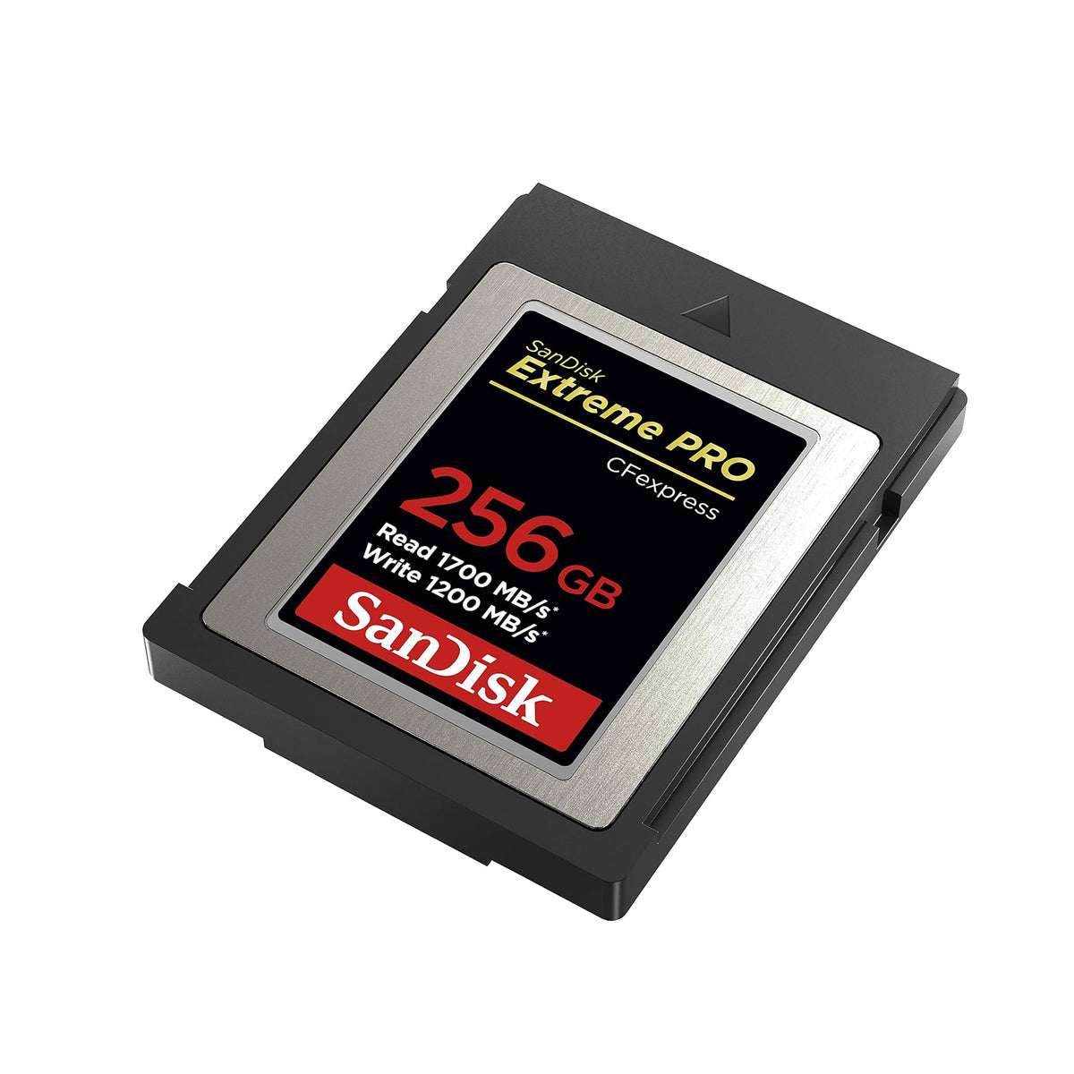 SANDISK EXTREME PRO 256GB 1700/1200 MB/S CF EXPRESS TYPE B CARD