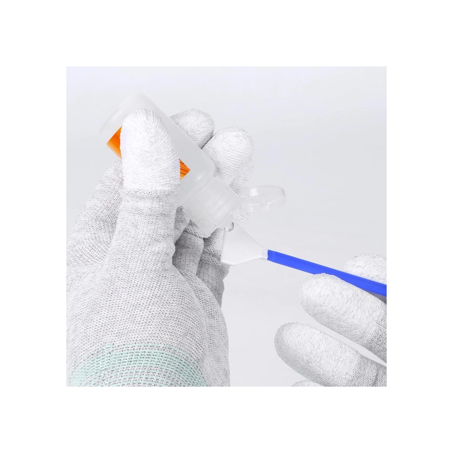 K&F 24mm Full-Frame Sensor Cleaning Kit (x10 Cleaning Swab + 20ml Sensor Cleaner) SKU.1617