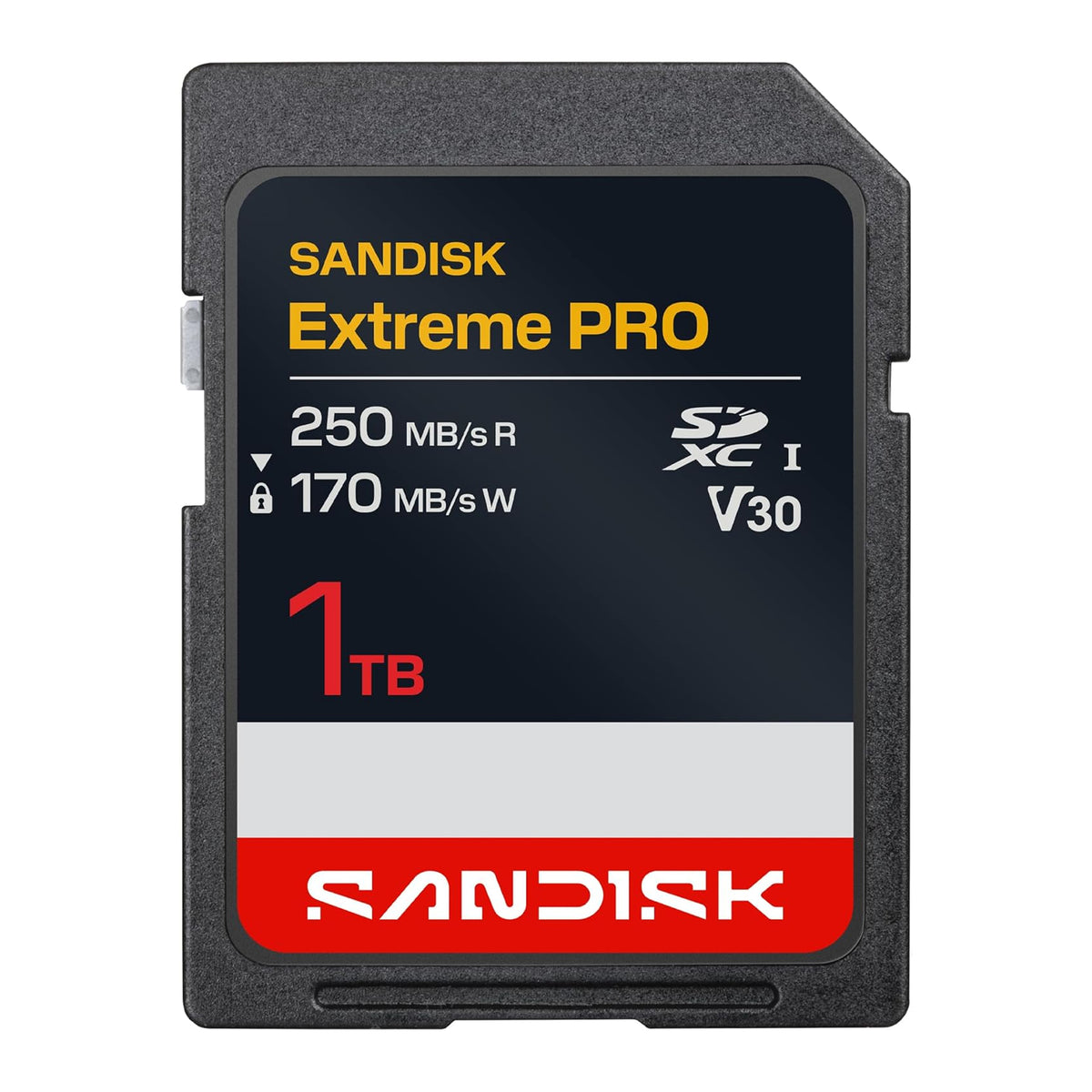 SanDisk Extreme PRO 1TB SDXC UHS-I V30 Memory Card – 250MB/s