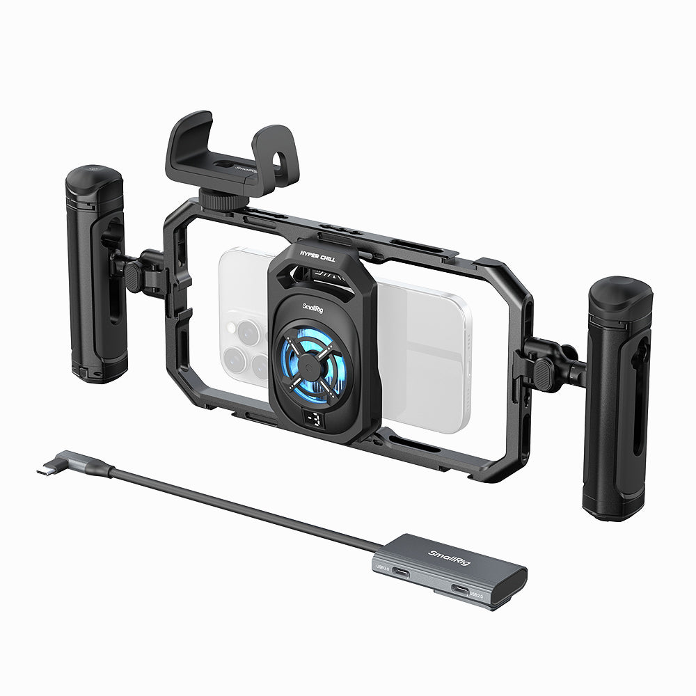 SmallRig All-in-One Thermal Live Streaming & Filming Handheld Phone Cage Kit 5276