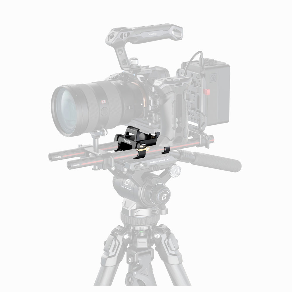 SmallRig Arca-Type Mount Plate Kit with 15mm Dual Rod Clamp 5365