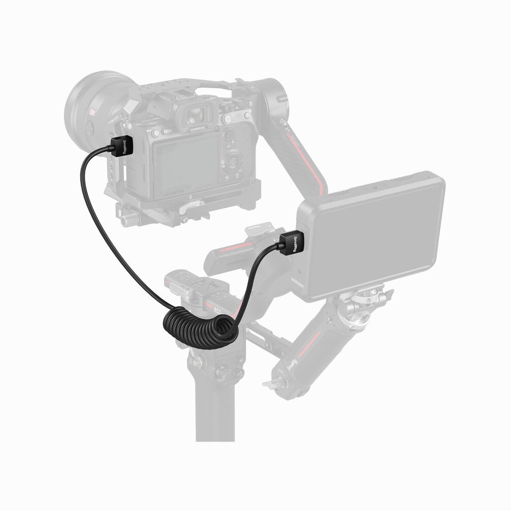 SmallRig Coiled HDMI Data Cable (A to A) 4963