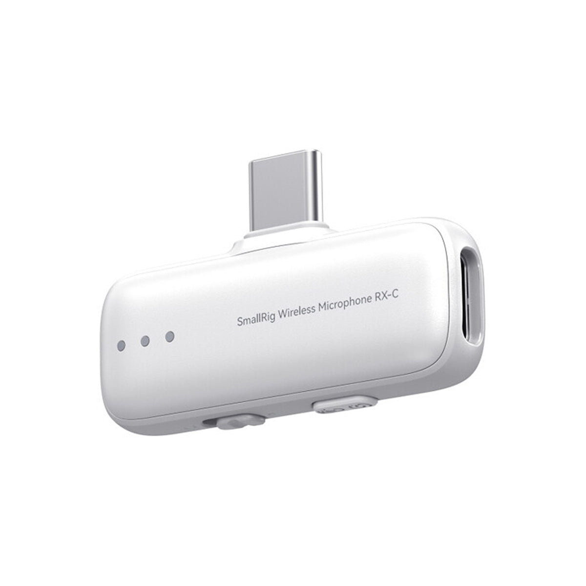 SmallRig S 70 Wireless Microphone with Multi-Device Compatibility (White) — 5716