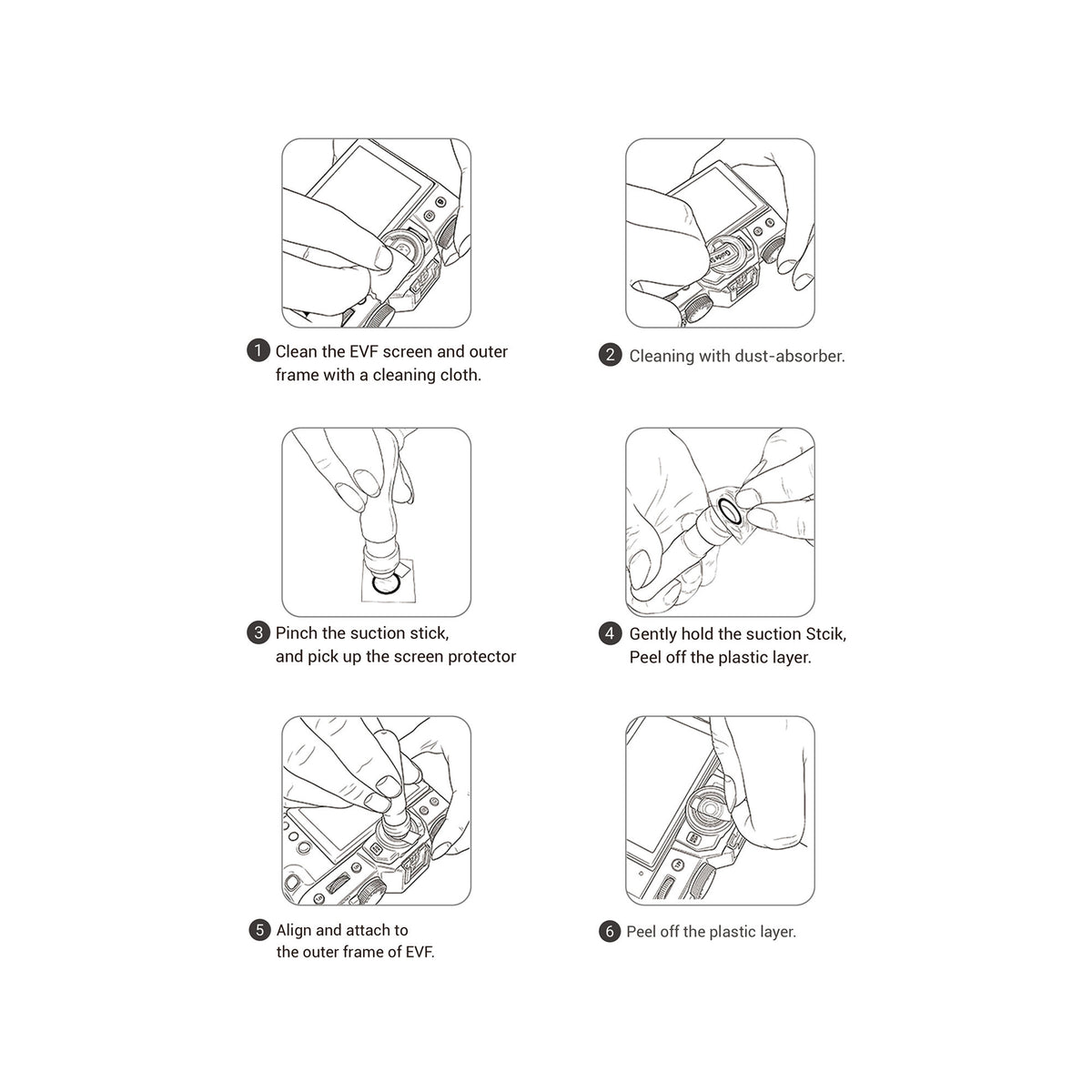 SmallRig Screen Protector for FUJIFILM X-E5 5988