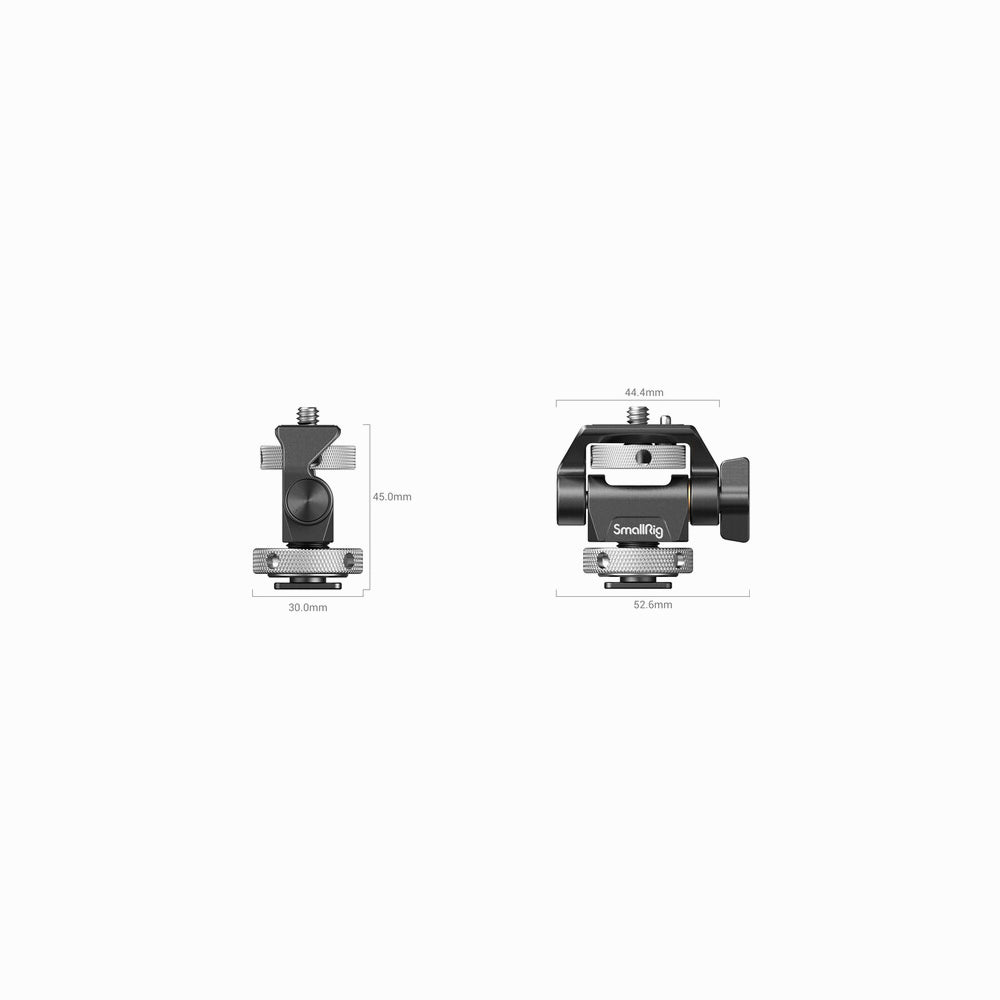 SmallRig Swivel and Tilt Adjustable Monitor Mount with Cold Shoe Mount 2905B