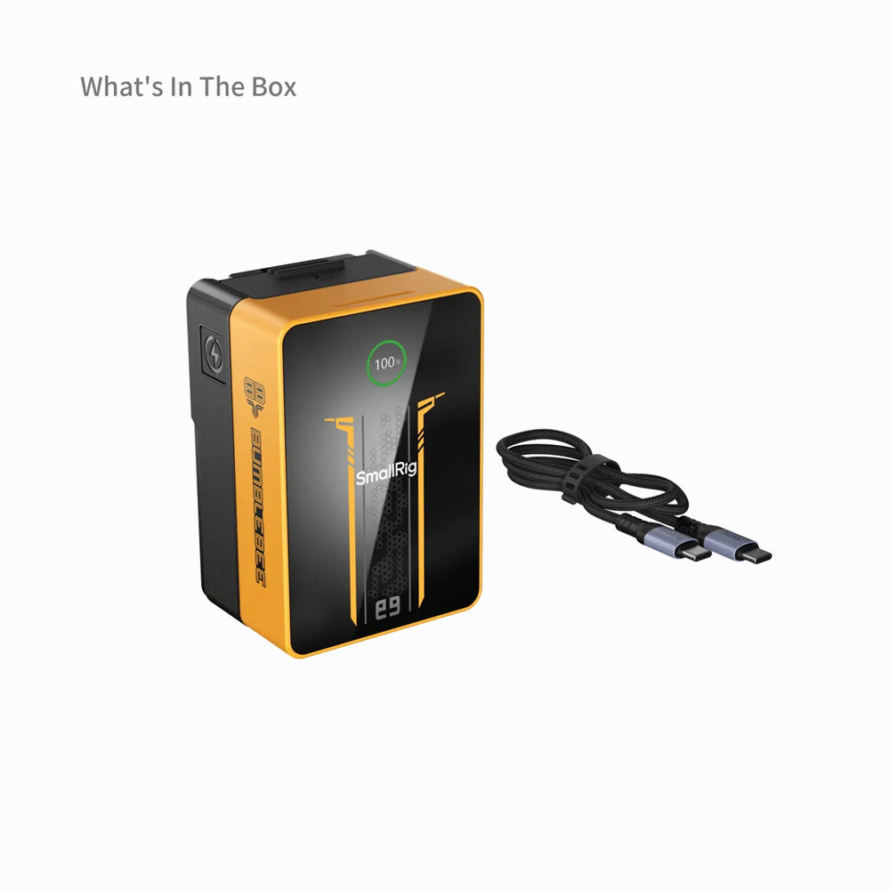 SmallRig VB99 Pro mini BumbleBee Edition 98.872Wh 14.54V Lithium-ion V-Mount Battery(5527)