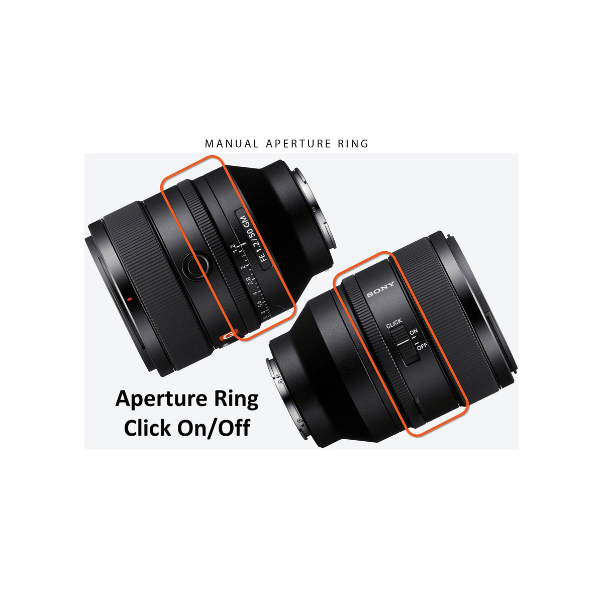 Sony FE 50mm f/1.2 GM Lens – Sony E-Mount (SEL50F12GM)