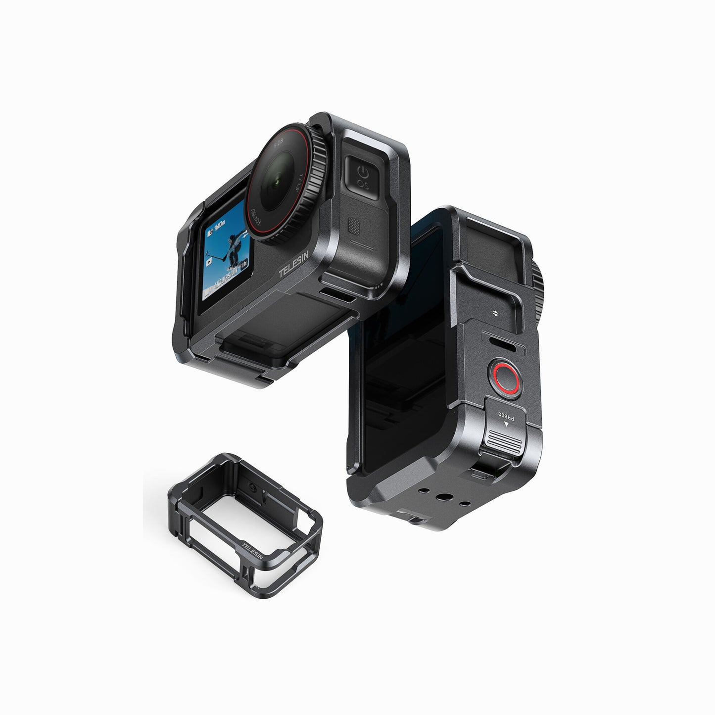 TELESIN Cage for DJI Osmo Action 6