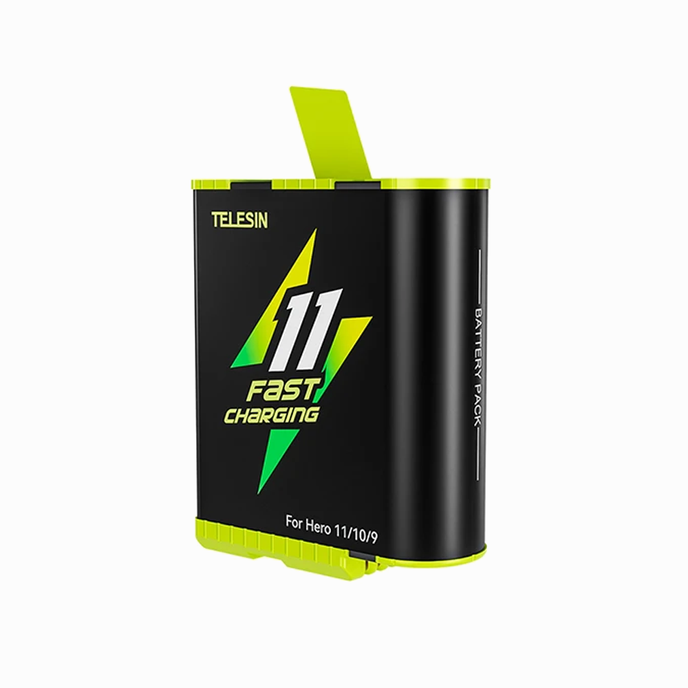 TELESIN FAST CHARGING BATTERY FOR GOPRO 12/11/10/09