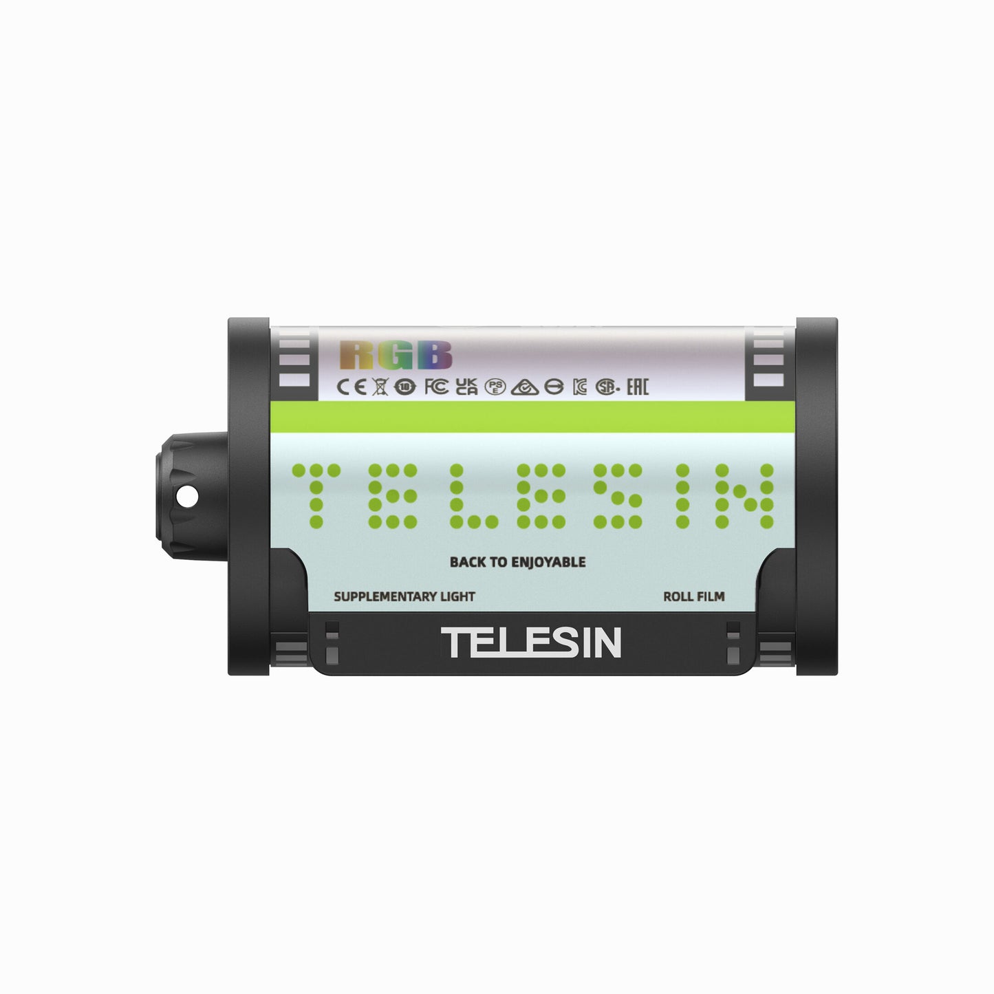 TELESIN MagFilm RGB Light with Cold Shoe
