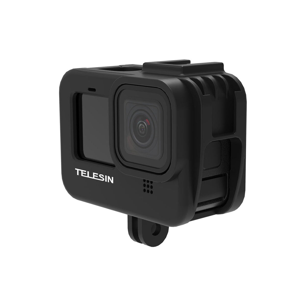 TELESIN Plastic Frame Case with 2-Prong Mount for GoPro HERO9/10/11 – GP-FMS-903