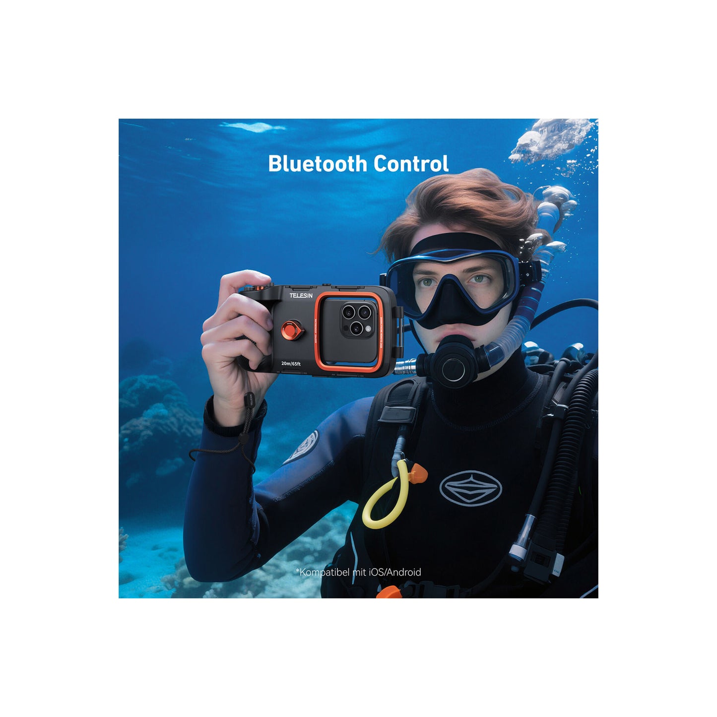 TELESIN Smartphone Diving Case with Remote Control