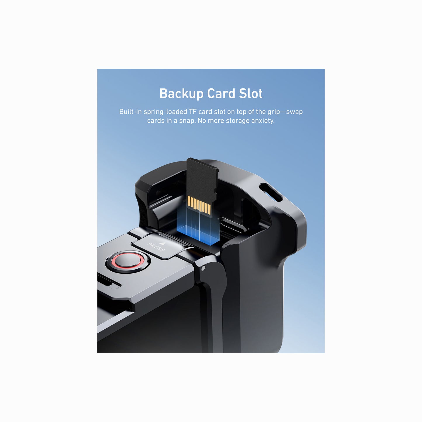 TELESIN Aluminum Street Shot Set for DJI Osmo Action 6 (Black)