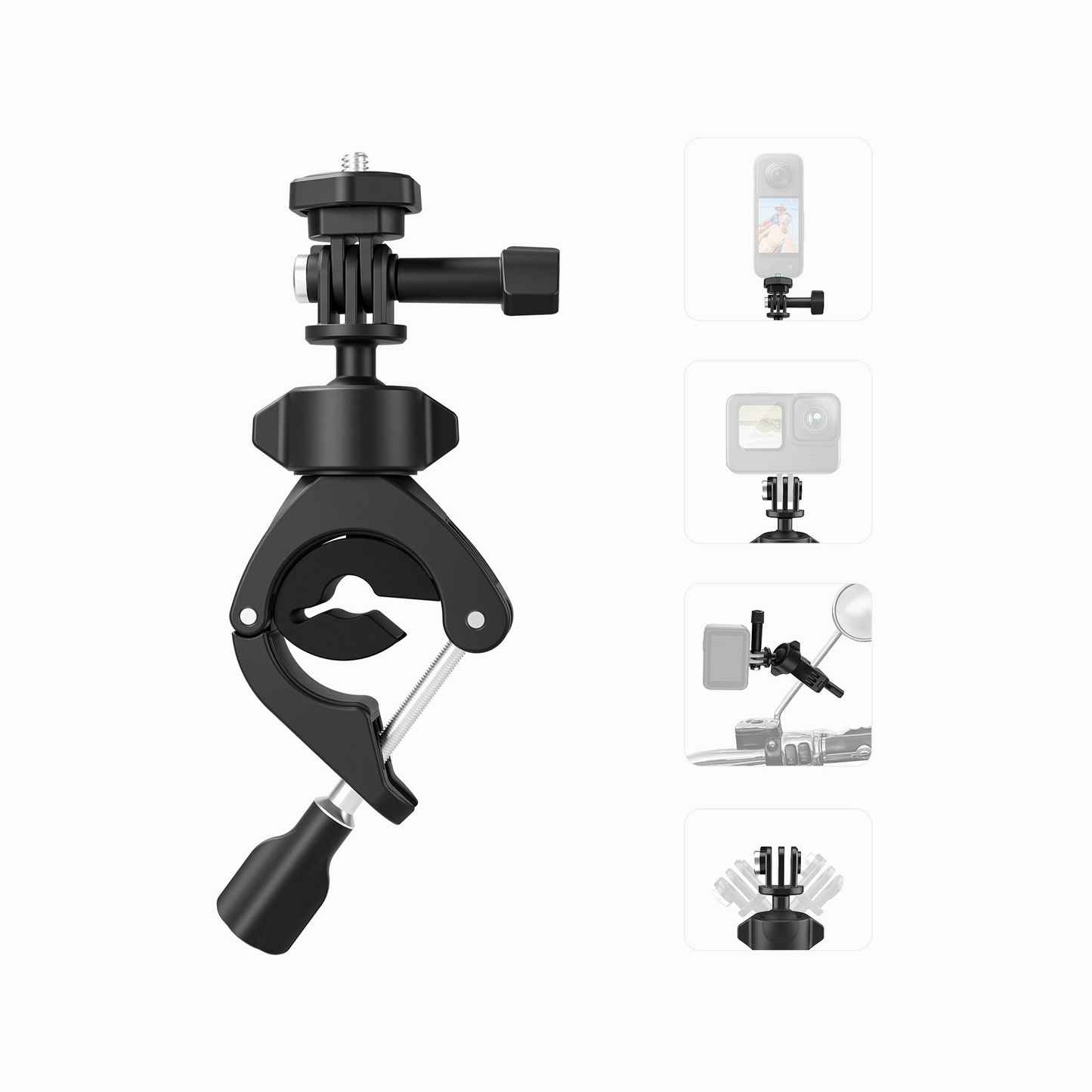 TELESIN Bike Handlebar Clamp Mount