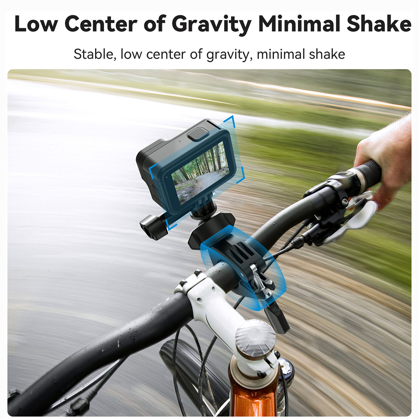 TELESIN Bike Handlebar Clamp Mount
