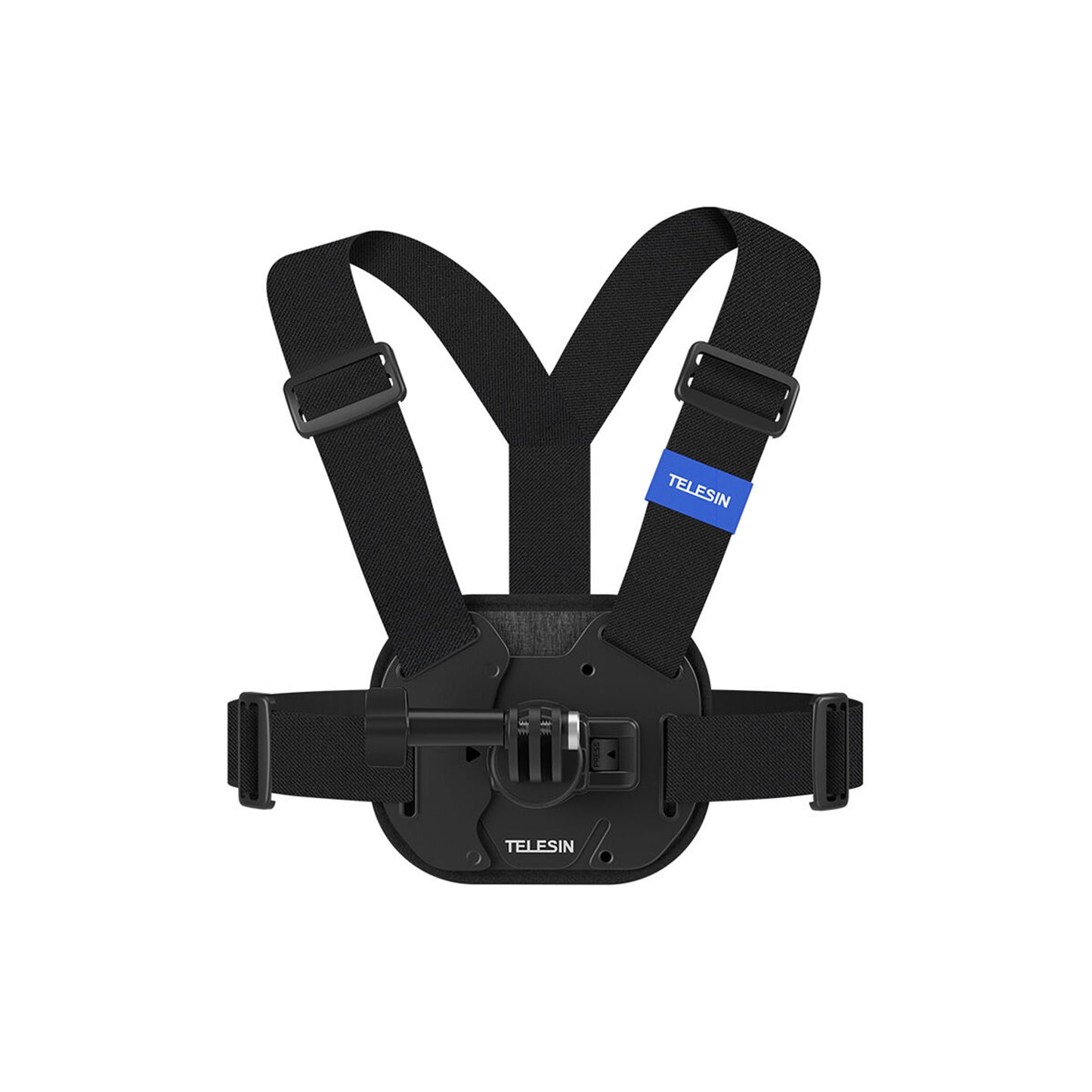 TELESIN Vest Chest Strap with Quick Release for Action Cameras (Black)