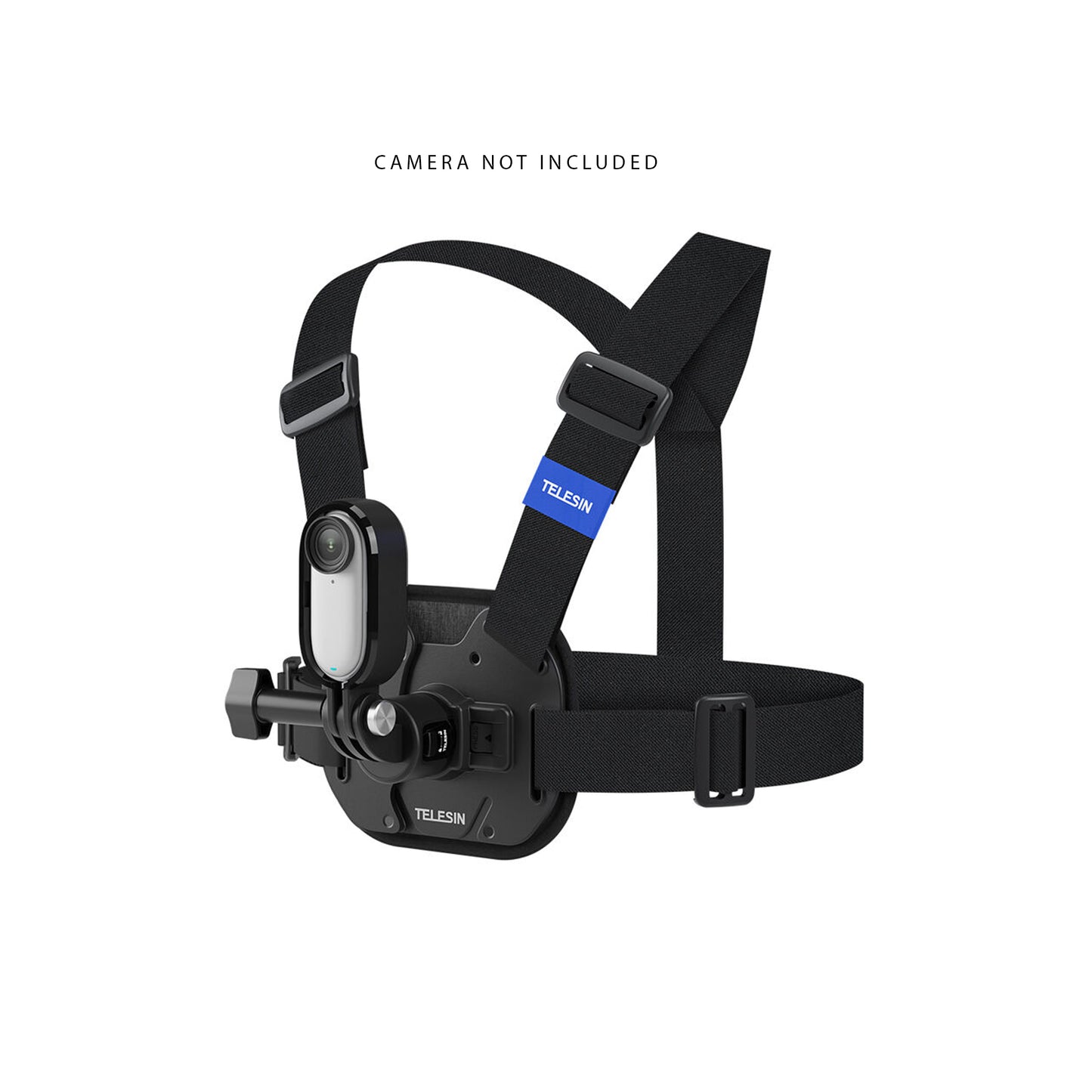 TELESIN Vest Chest Strap with Quick Release for Action Cameras (Black)