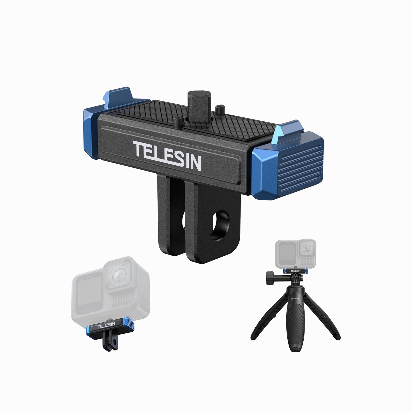 TELESIN Magnetic Latch Mount for GoPro HERO13 – S7-JBK-14-TGP