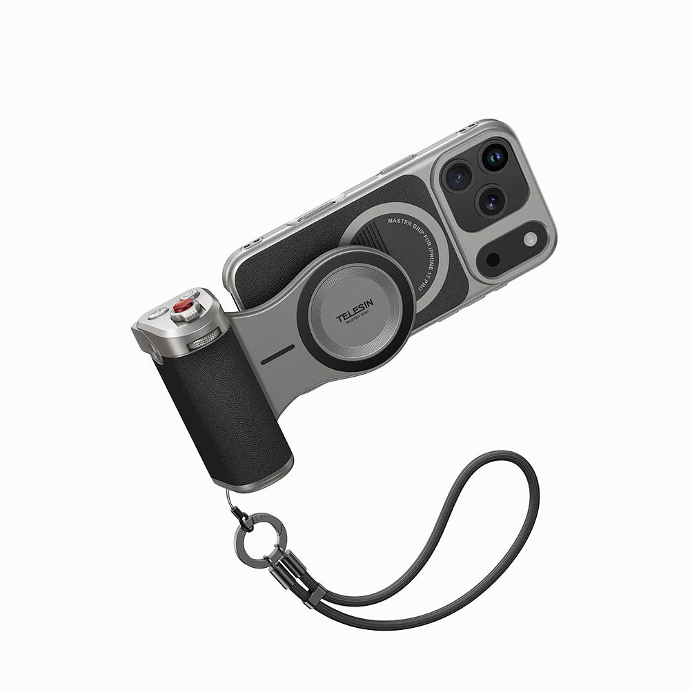 スマホアクセサリー TELESIN MASTER GRIP for iPhone 17 Pro Buy TELESIN Master Grip for iPhone 17 Pro/Pro Max (SKU: P5-MCS-11