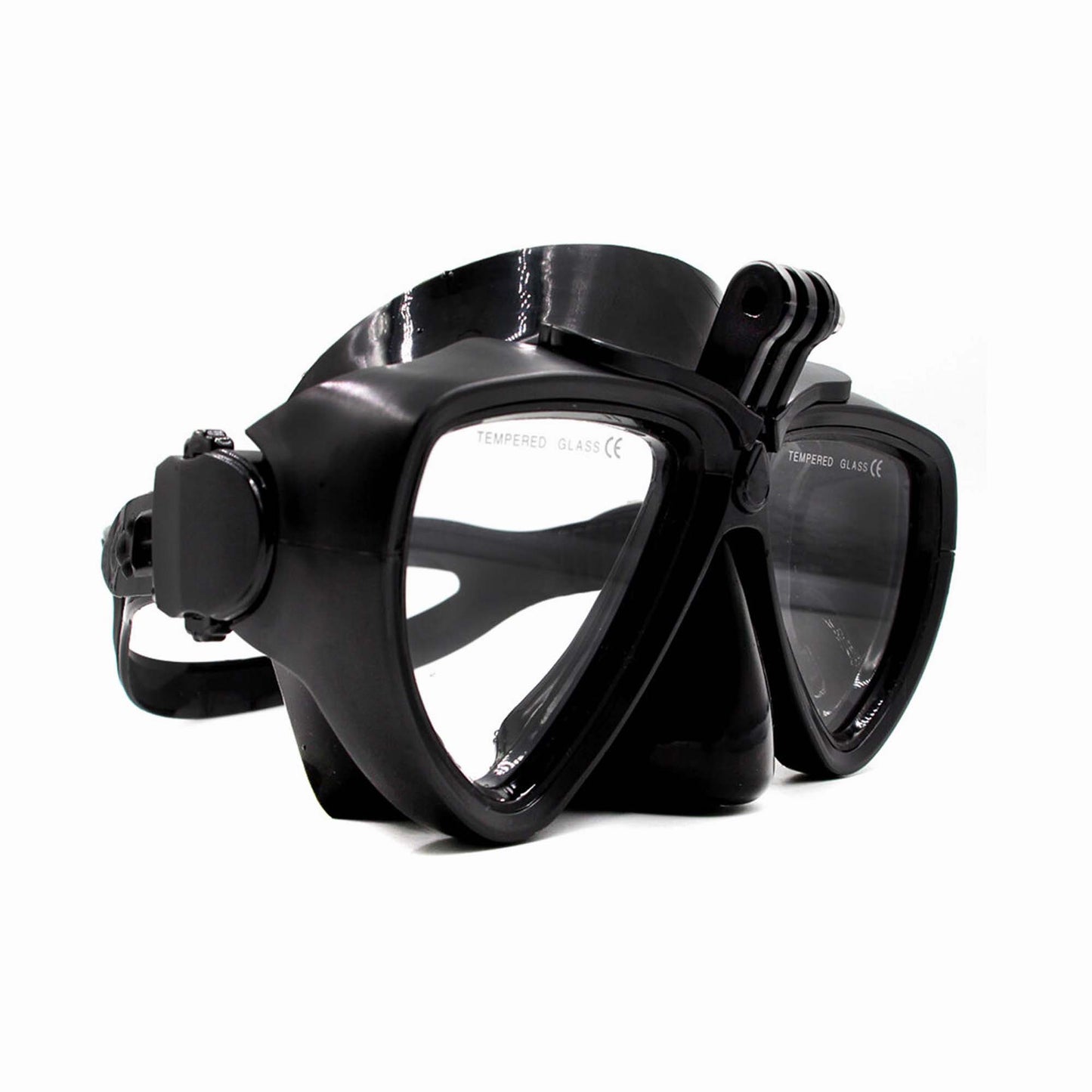 Telesin Full Face Snorkel Diving Scuba Mask with Tripod Mount GoPro