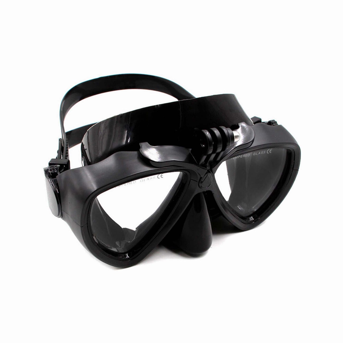 Telesin Full Face Snorkel Diving Scuba Mask with Tripod Mount GoPro