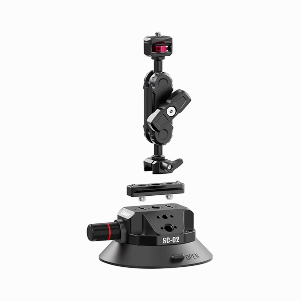 ULANZI SC-02 CAMERA EXTENDED VACUUM SUCTION CUP MOUNT-SKU.3090