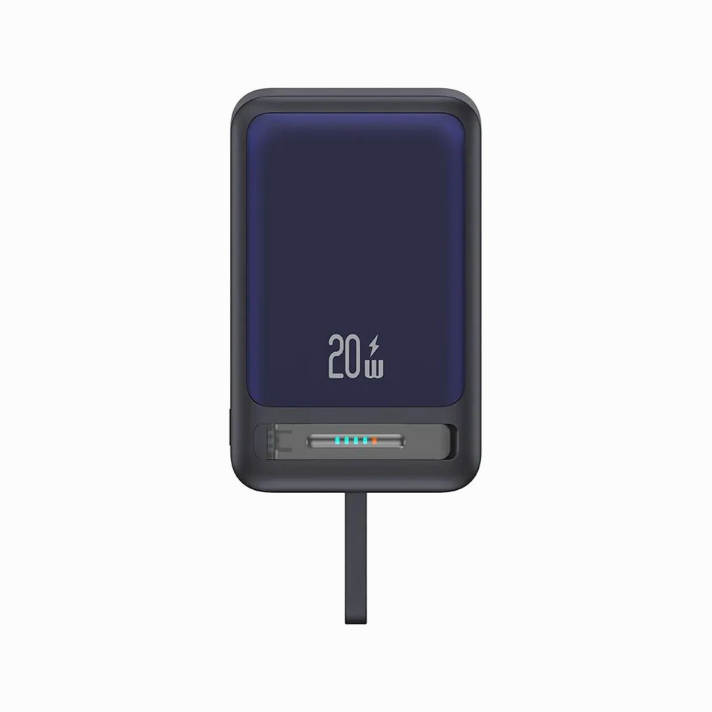 USAMS Magnetic Wireless Charging Phone Power Bank 10000mAh PD 20W USCD219 Black