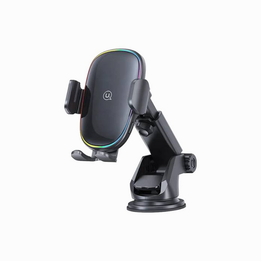 USAMS US-CD187 15W Car Dashboard/Windshield Mount with Wireless Charger