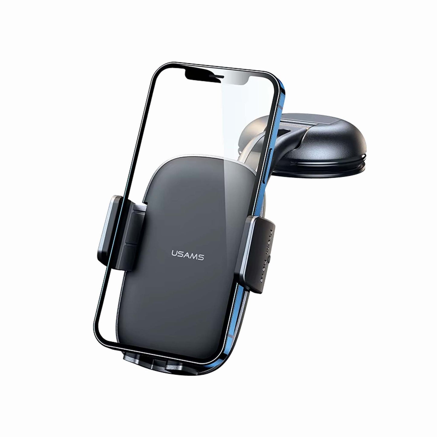 USAMS US-ZJ063 Car Dashboard Windshield Suction Cup Mobile Phone Holder Rotatable Bracket