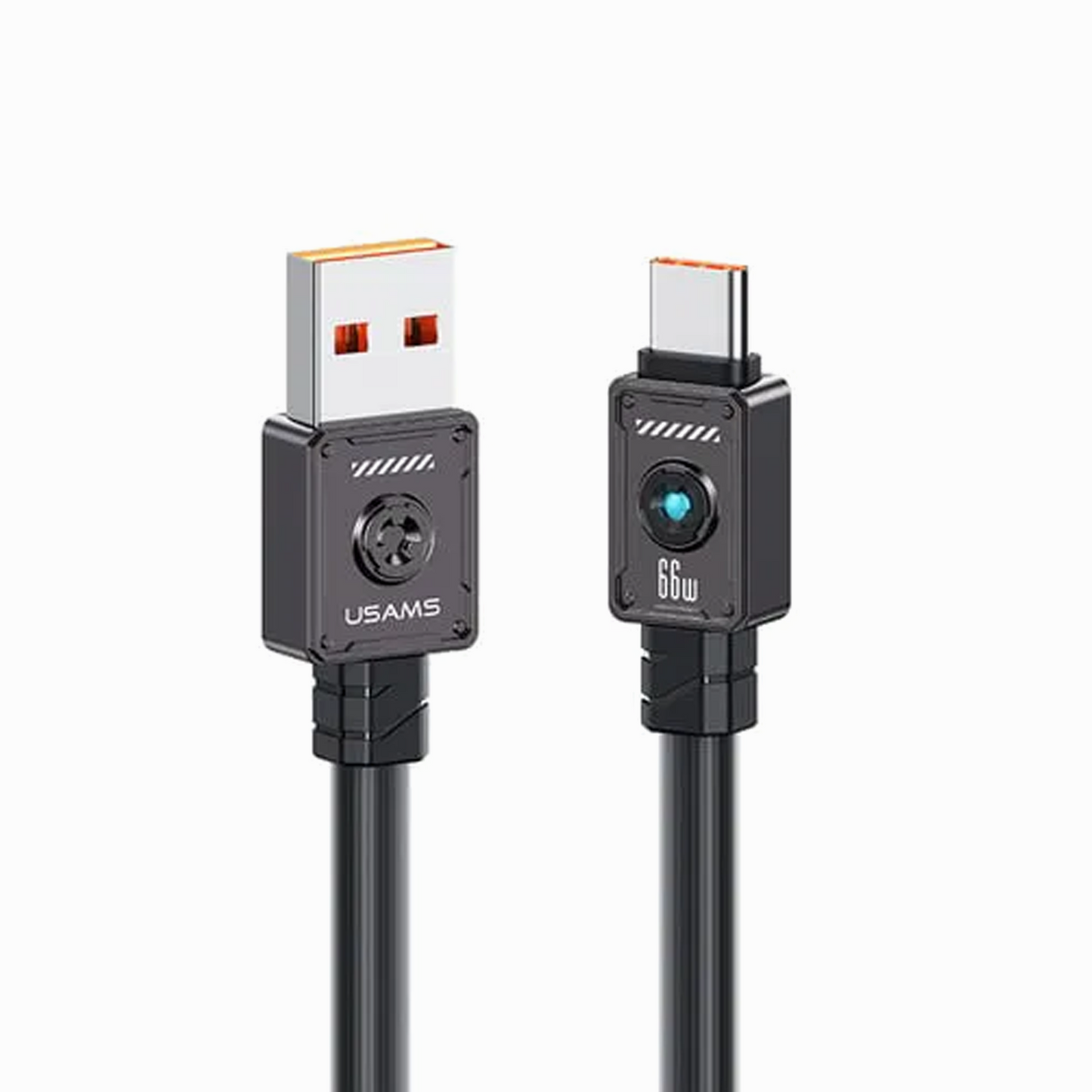 USAMS USB-C to USB cable US-SJ686, 66W, 480Mbps 1.2m black