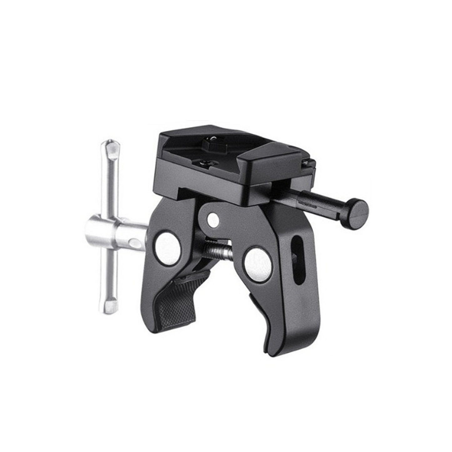 V-Mount Battery Adapter with Clamp for Mounting V-lock Battery