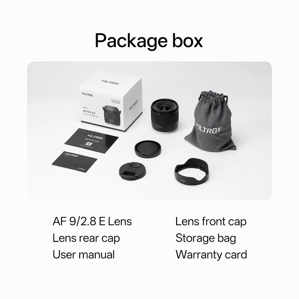 Viltrox AF 9mm f/2.8 Air E Lens (Sony E)