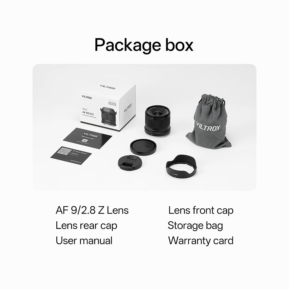 Viltrox AF 9mm f/2.8 Air Z Lens (Nikon Z) Full-Frame