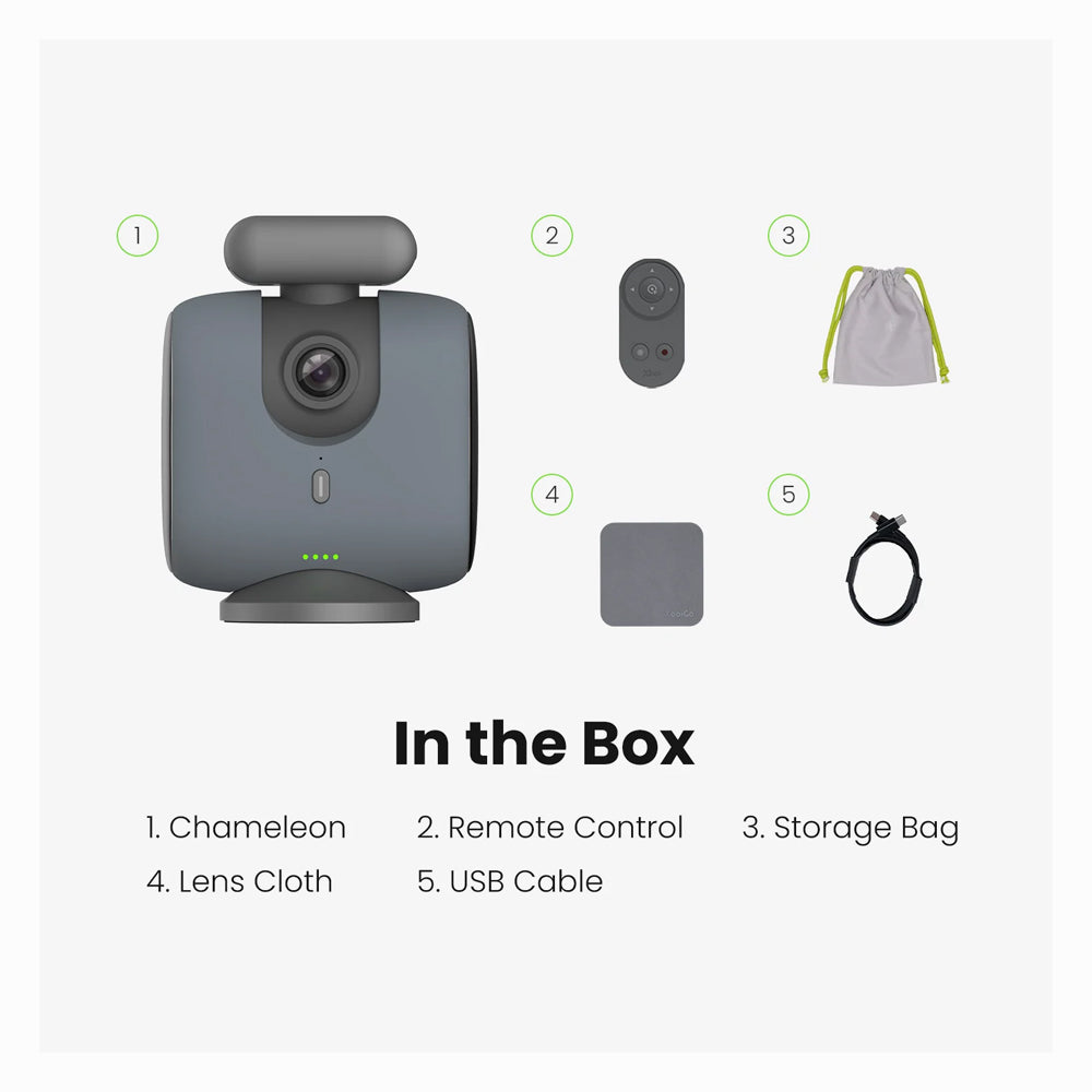 XbotGo Chameleon AI Sports Cameraman (Lemon Green)