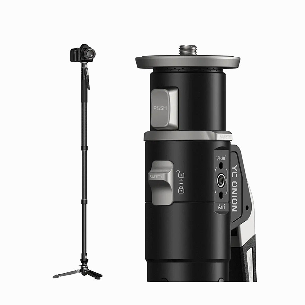 YC Onion Pineta Pro Carbon Fiber Monopod & BC44 Ball Head (MQPBC16244)
