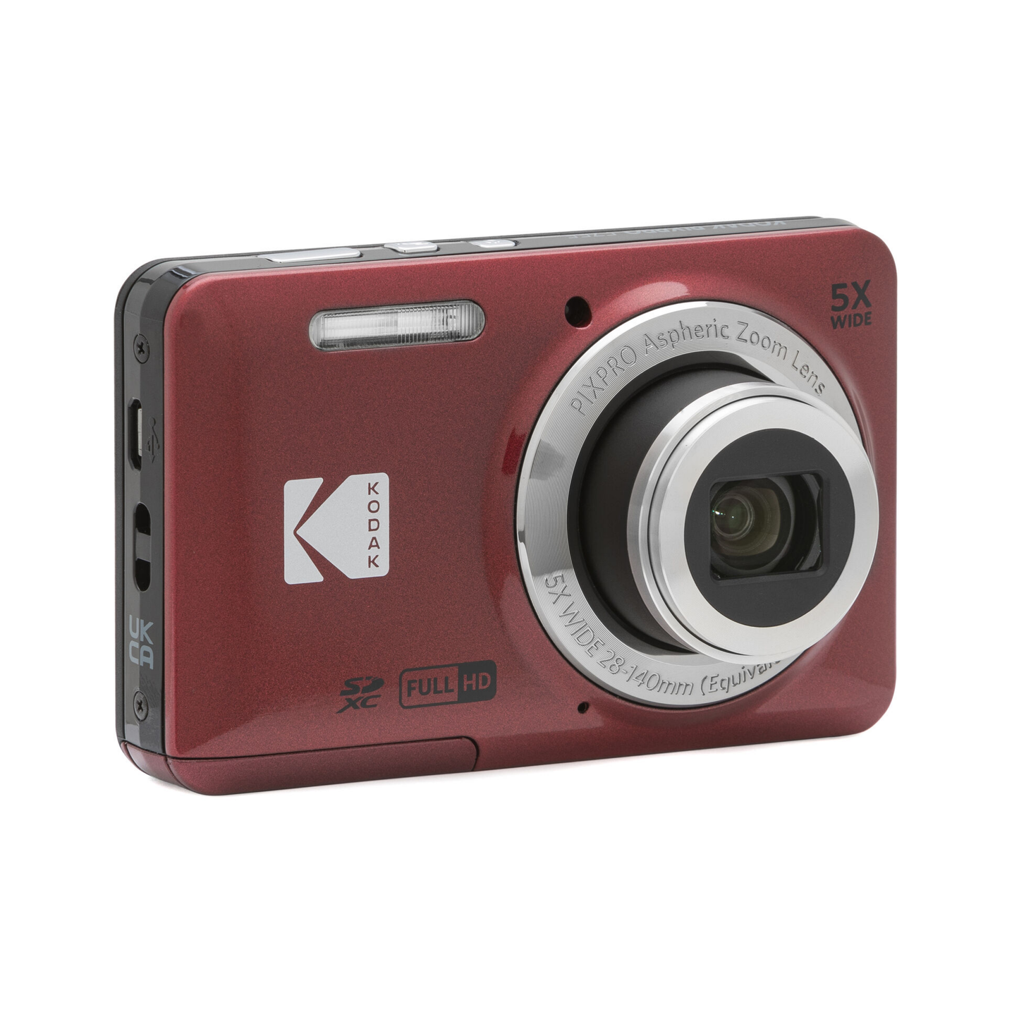 Kodak PIXPRO FZ55 Digital Camera (Red)