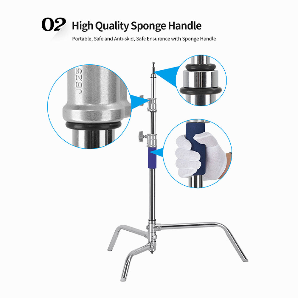 Jinbei CK-90 Portable Small Studio C Stand 1.6m