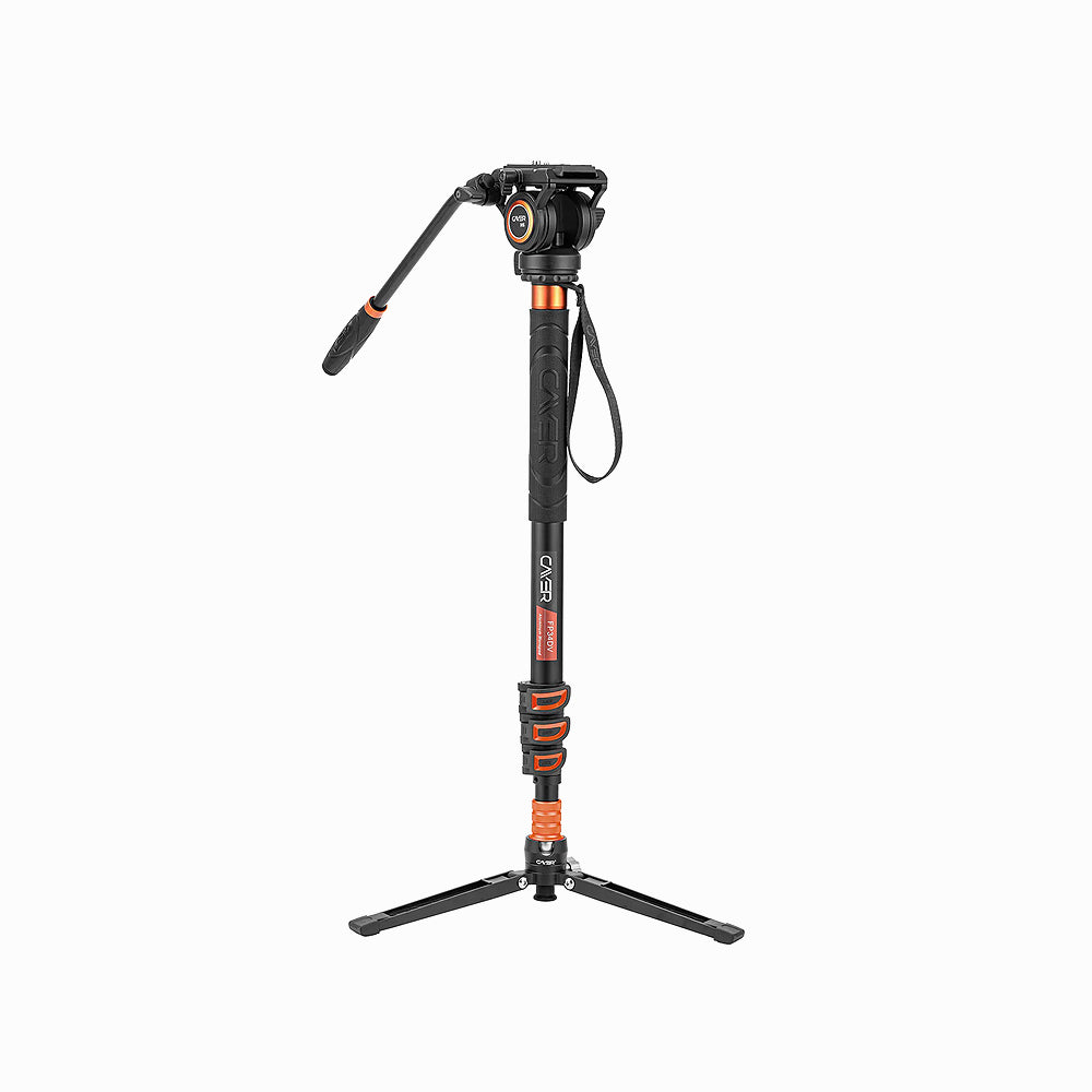 Cayer FP3DV4 Aluminum Video Monopod with H6 Fluid Head