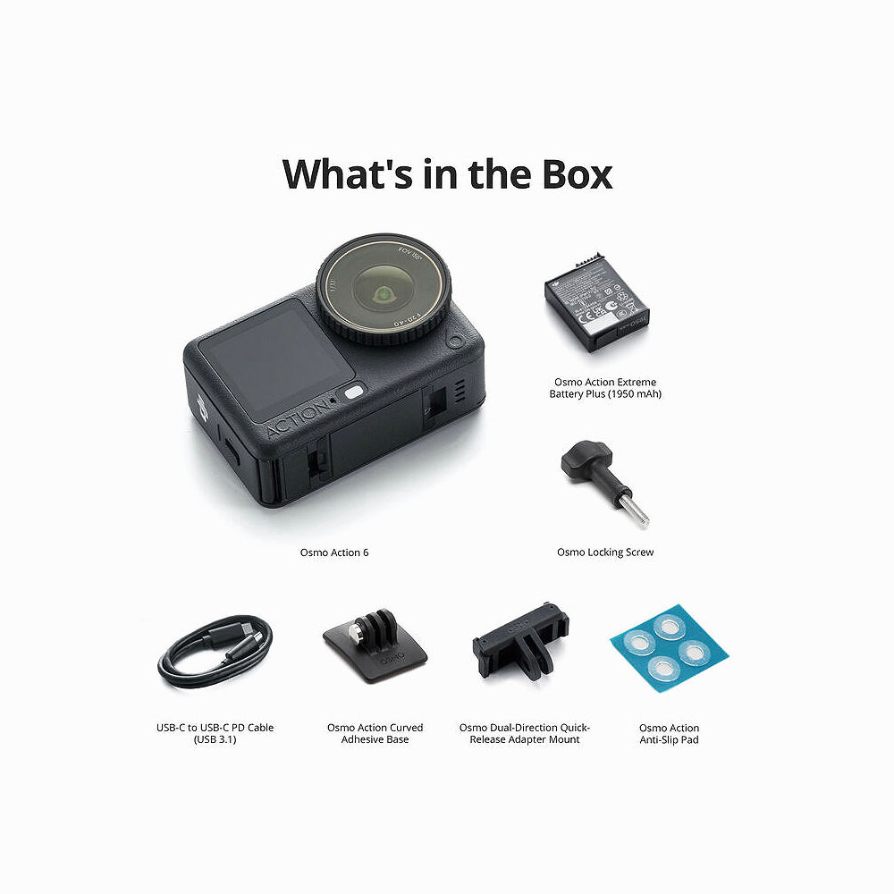 DJI Osmo Action 6 Standard Combo