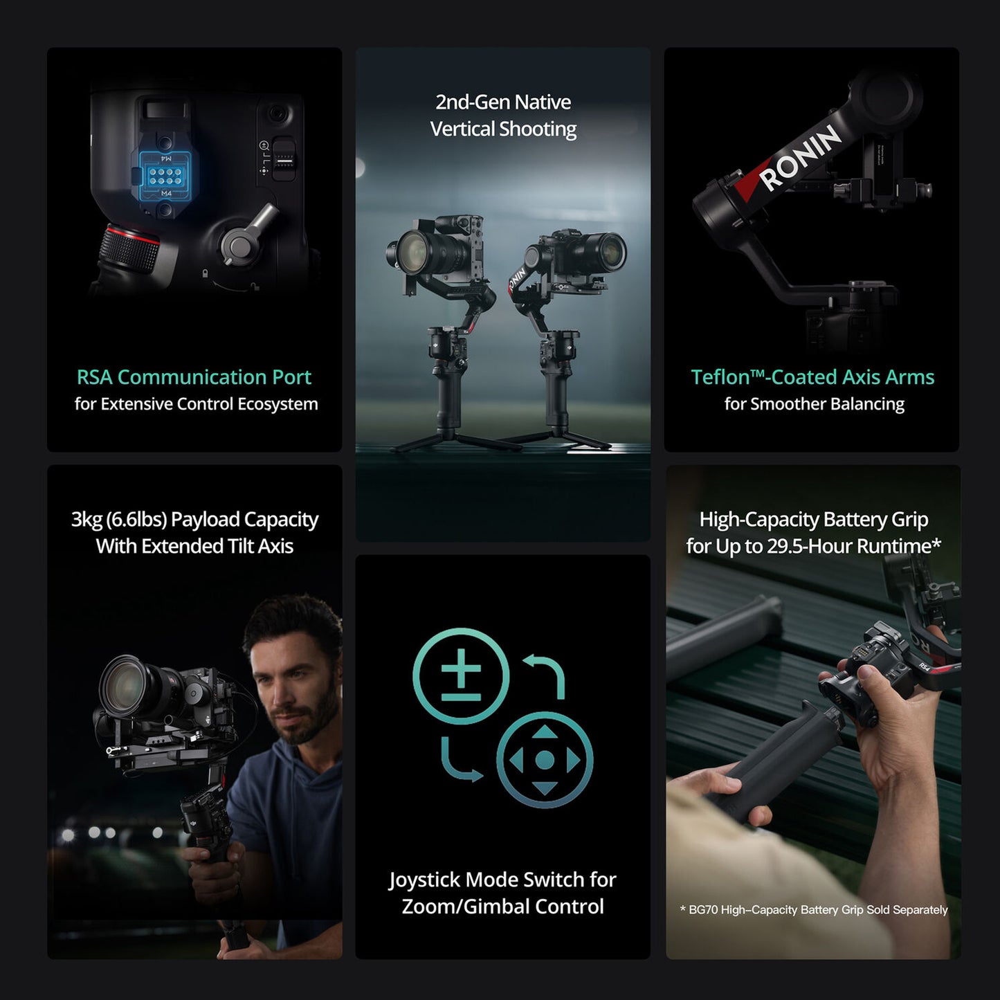 DJI RS 4 Gimbal Stabilizer