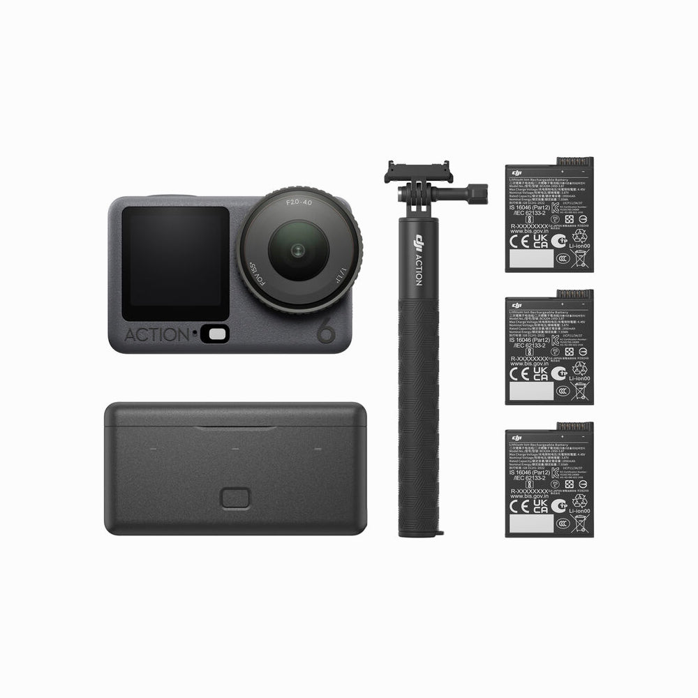 DJI Osmo Action 6 - Adventure Combo
