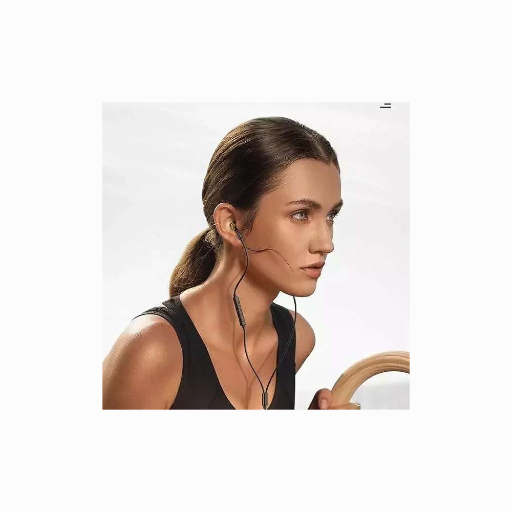 USAMS STEREO HEADPHONES EP-43 METAL USB-C DARK GREEN