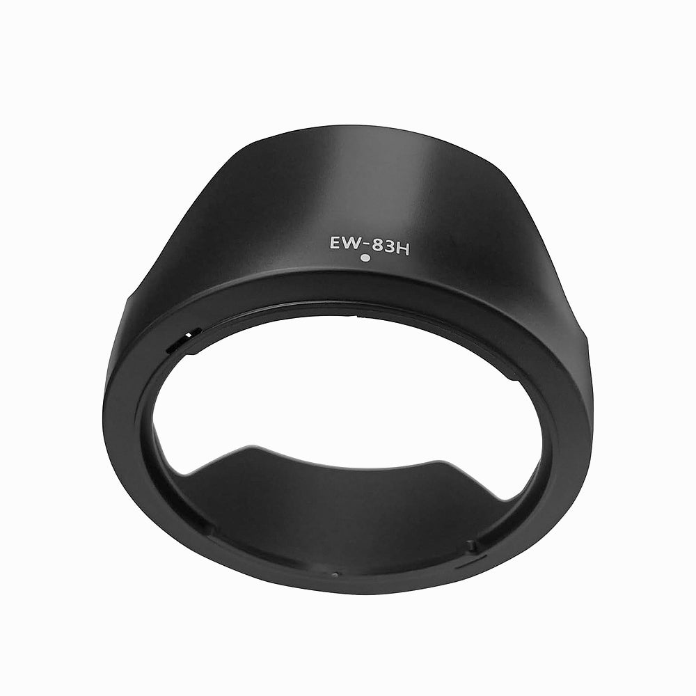 EW-83H Lens Hood Shade for Canon EF 24-105mm f/4L is USM (Not for is II USM),77mm Digital Tulip Flower Lens Hood Black