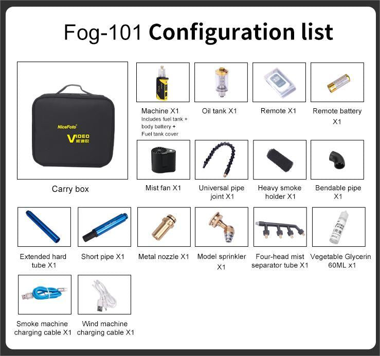NICE FOTO SMOKE MACHINE FOG-101