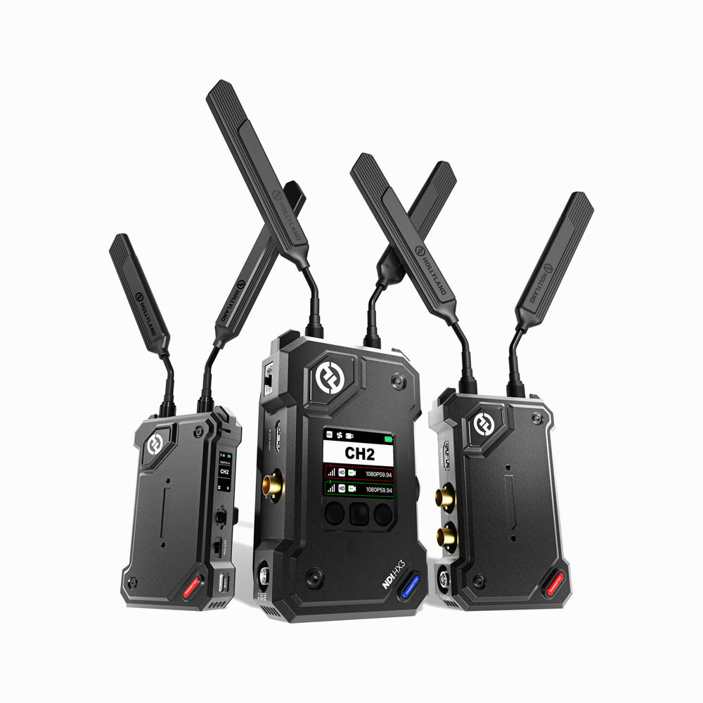 Hollyland Cosmo C2 2TX+1RX SDI/HDMI Wireless Transmission System 2 Transmitters 1 Receiver Kit