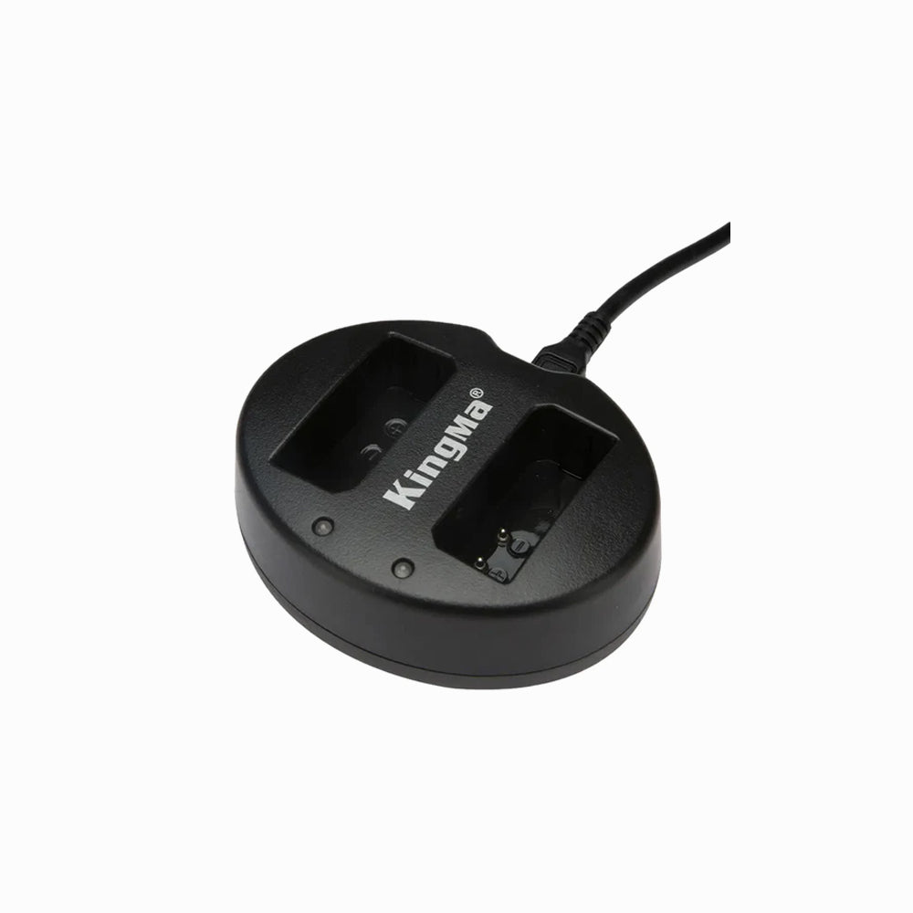 KingMa 2-Pack 1020mAh LP-E10 Battery Usb Dual Charger Kit (BM015-LPE10)