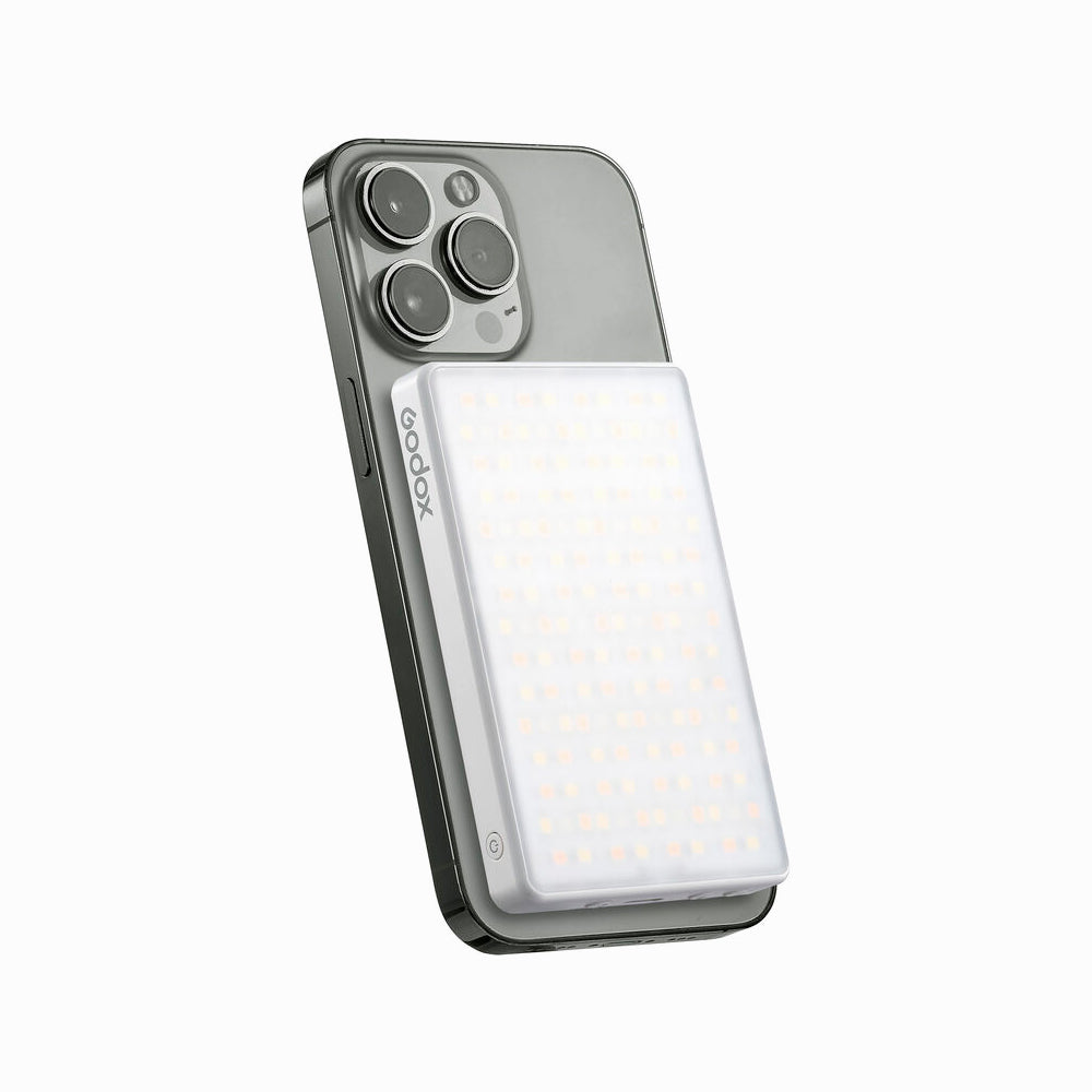 Godox MA5R RGB LED Light and Power Bank (White)
